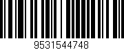 Código de barras (EAN, GTIN, SKU, ISBN): '9531544748'