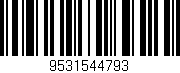 Código de barras (EAN, GTIN, SKU, ISBN): '9531544793'