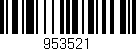 Código de barras (EAN, GTIN, SKU, ISBN): '953521'