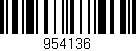 Código de barras (EAN, GTIN, SKU, ISBN): '954136'