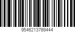 Código de barras (EAN, GTIN, SKU, ISBN): '9546213789444'