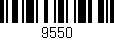 Código de barras (EAN, GTIN, SKU, ISBN): '9550'