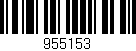 Código de barras (EAN, GTIN, SKU, ISBN): '955153'