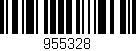 Código de barras (EAN, GTIN, SKU, ISBN): '955328'