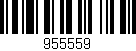 Código de barras (EAN, GTIN, SKU, ISBN): '955559'