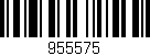 Código de barras (EAN, GTIN, SKU, ISBN): '955575'