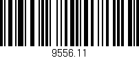 Código de barras (EAN, GTIN, SKU, ISBN): '9556.11'