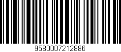 Código de barras (EAN, GTIN, SKU, ISBN): '9580007212886'