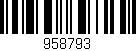 Código de barras (EAN, GTIN, SKU, ISBN): '958793'