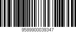Código de barras (EAN, GTIN, SKU, ISBN): '9589900039347'