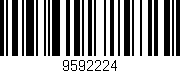 Código de barras (EAN, GTIN, SKU, ISBN): '9592224'