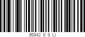 Código de barras (EAN, GTIN, SKU, ISBN): '95942_0_0_U'