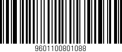 Código de barras (EAN, GTIN, SKU, ISBN): '9601100801088'