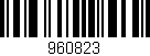 Código de barras (EAN, GTIN, SKU, ISBN): '960823'
