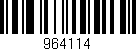 Código de barras (EAN, GTIN, SKU, ISBN): '964114'