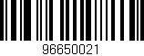 Código de barras (EAN, GTIN, SKU, ISBN): '96650021'