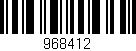 Código de barras (EAN, GTIN, SKU, ISBN): '968412'