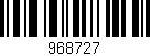 Código de barras (EAN, GTIN, SKU, ISBN): '968727'