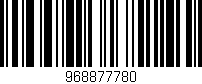 Código de barras (EAN, GTIN, SKU, ISBN): '968877780'