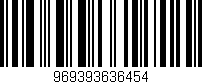 Código de barras (EAN, GTIN, SKU, ISBN): '969393636454'