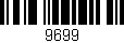 Código de barras (EAN, GTIN, SKU, ISBN): '9699'