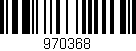 Código de barras (EAN, GTIN, SKU, ISBN): '970368'