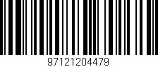 Código de barras (EAN, GTIN, SKU, ISBN): '97121204479'