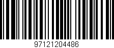 Código de barras (EAN, GTIN, SKU, ISBN): '97121204486'