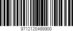 Código de barras (EAN, GTIN, SKU, ISBN): '9712120489900'