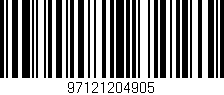 Código de barras (EAN, GTIN, SKU, ISBN): '97121204905'