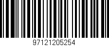 Código de barras (EAN, GTIN, SKU, ISBN): '97121205254'