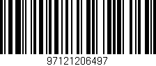 Código de barras (EAN, GTIN, SKU, ISBN): '97121206497'