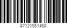Código de barras (EAN, GTIN, SKU, ISBN): '97121551450'