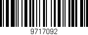 Código de barras (EAN, GTIN, SKU, ISBN): '9717092'