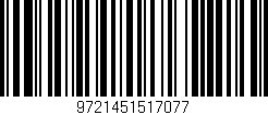 Código de barras (EAN, GTIN, SKU, ISBN): '9721451517077'