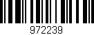 Código de barras (EAN, GTIN, SKU, ISBN): '972239'
