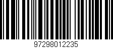 Código de barras (EAN, GTIN, SKU, ISBN): '97298012235'