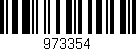 Código de barras (EAN, GTIN, SKU, ISBN): '973354'