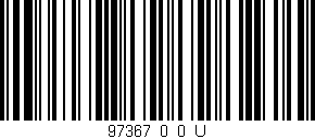 Código de barras (EAN, GTIN, SKU, ISBN): '97367_0_0_U'