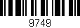 Código de barras (EAN, GTIN, SKU, ISBN): '9749'