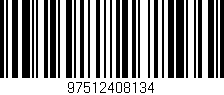 Código de barras (EAN, GTIN, SKU, ISBN): '97512408134'