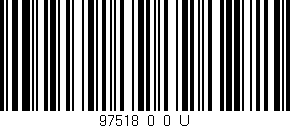 Código de barras (EAN, GTIN, SKU, ISBN): '97518_0_0_U'