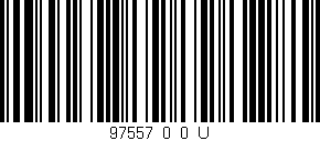 Código de barras (EAN, GTIN, SKU, ISBN): '97557_0_0_U'