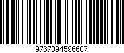 Código de barras (EAN, GTIN, SKU, ISBN): '9767394596687'