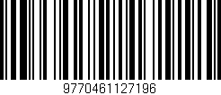 Código de barras (EAN, GTIN, SKU, ISBN): '9770461127196'