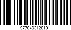 Código de barras (EAN, GTIN, SKU, ISBN): '9770463128191'