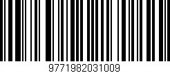 Código de barras (EAN, GTIN, SKU, ISBN): '9771982031009'