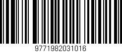 Código de barras (EAN, GTIN, SKU, ISBN): '9771982031016'