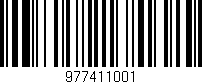 Código de barras (EAN, GTIN, SKU, ISBN): '977411001'
