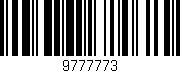 Código de barras (EAN, GTIN, SKU, ISBN): '9777773'